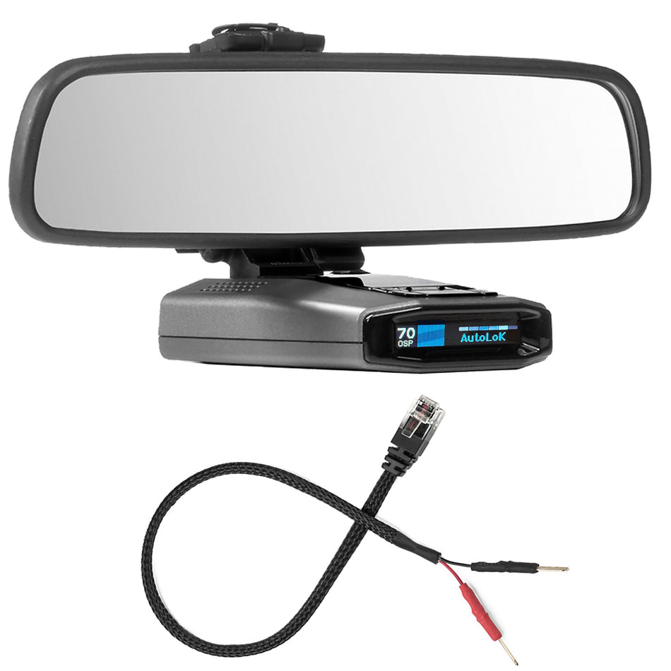Mirror Mount + Mirror Wire for Escort Radar Detectors - Max 360C MaxCam Max3 (4001107)