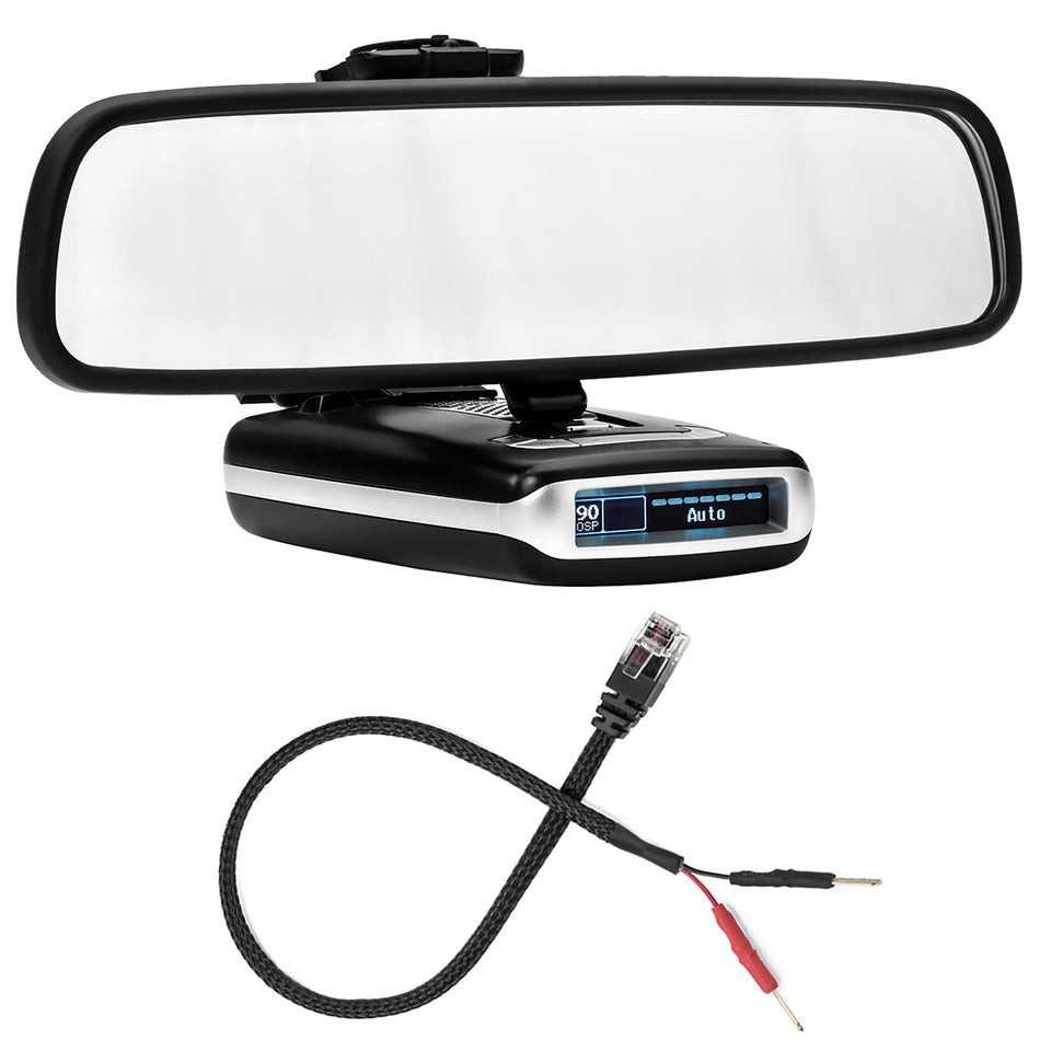 Mirror Mount + Mirror Wire for Escort Radar Detectors - Max Max2 Max 360 (4001102)