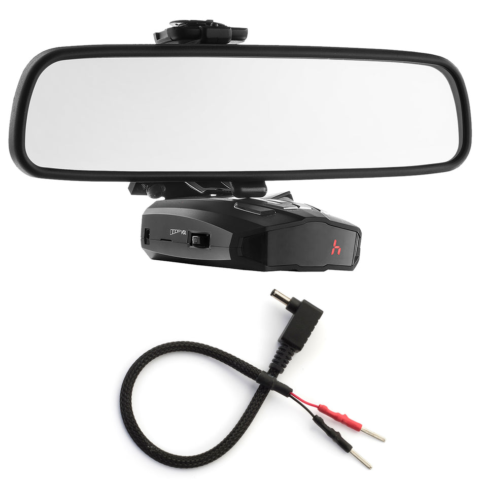Mirror Mount + Mirror Wire for Cobra Radar Detectors - RAD 480i 380 450 350 XRS (4001103)