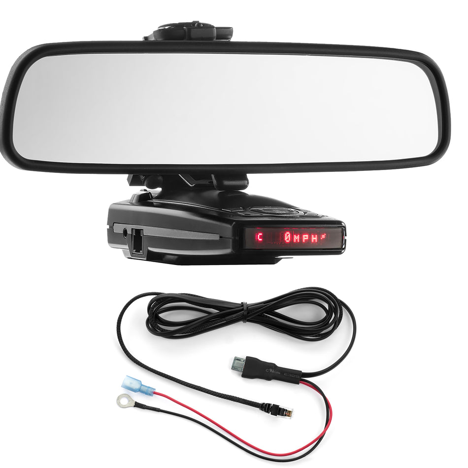 Mirror Mount + Direct Wire for Escort Radar Detectors - 9500ix 8500x50 Redline (4001201)