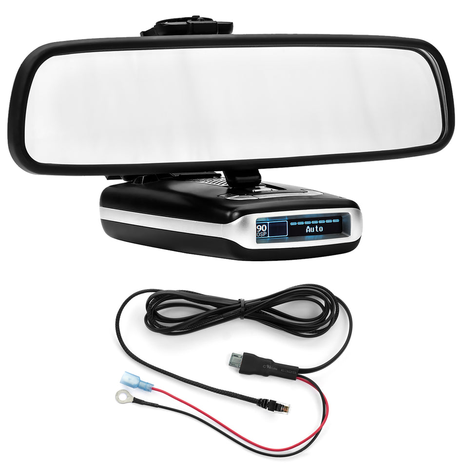 Mirror Mount + Direct Wire for Escort Radar Detectors - Max Max2 Max 360 (4001202)