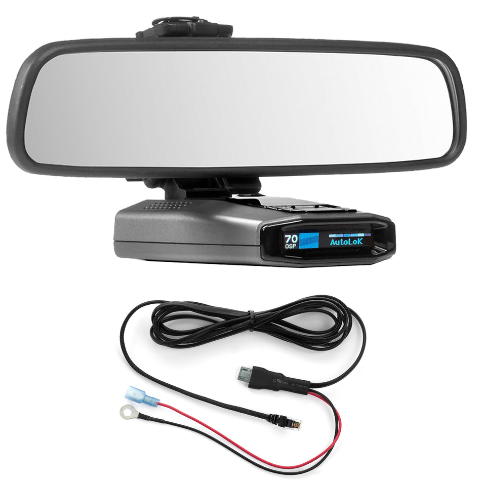 Mirror Mount + Direct Wire for Escort Radar Detectors - Max 360C MaxCam Max3 (4001207)
