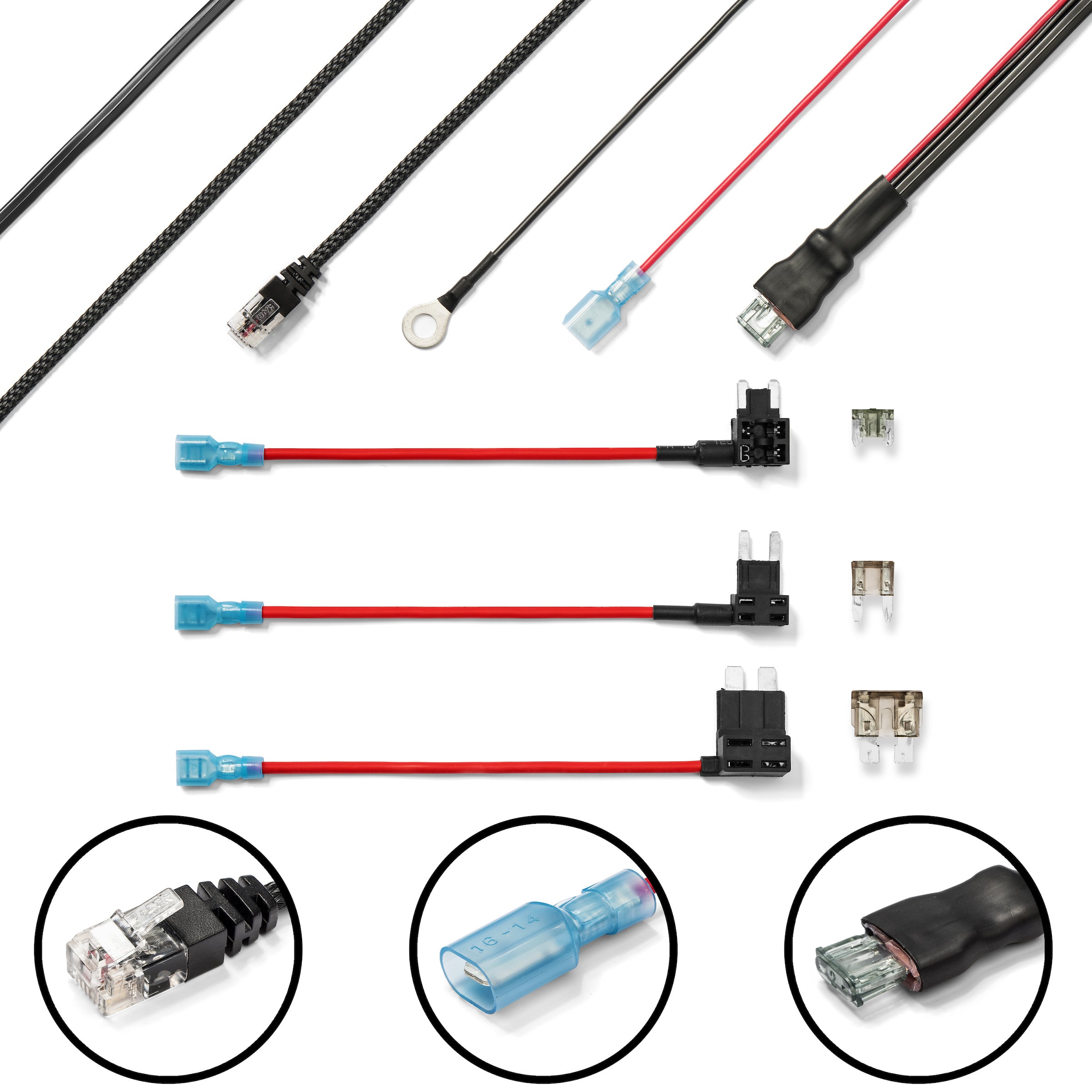 thumbnail image 2 of 12ft Car Power Cord For Escort REDLINE, 7500, EARS9 Radar Detectors - Cigarette Lighter Cable 2 of 13